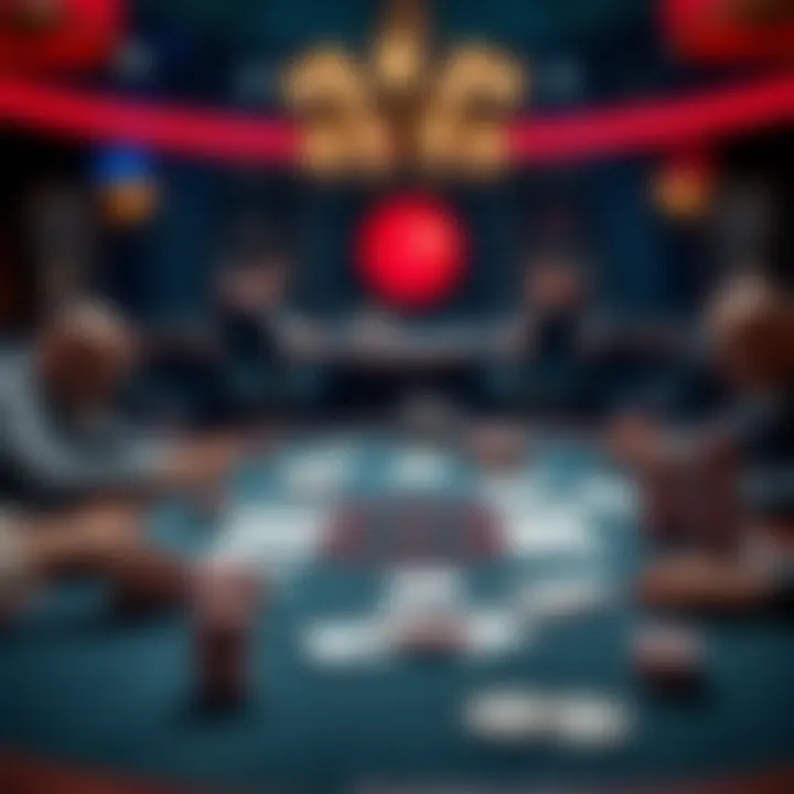 Diverse Variations of the Poker Game A table showcasing various poker game variations and rule sets