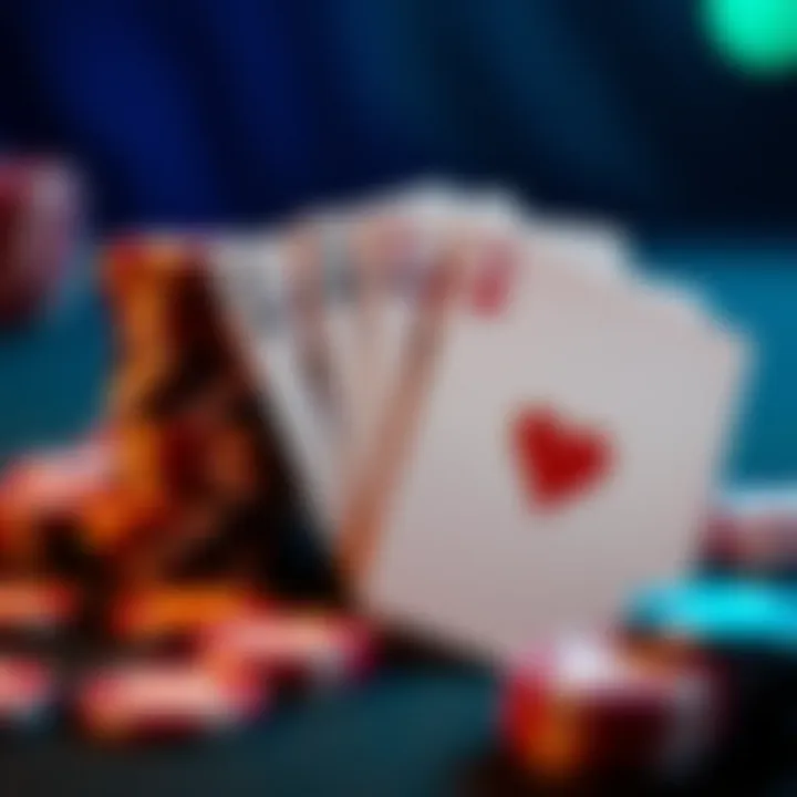 Material Compositions of Poker Cards Different material compositions of poker cards