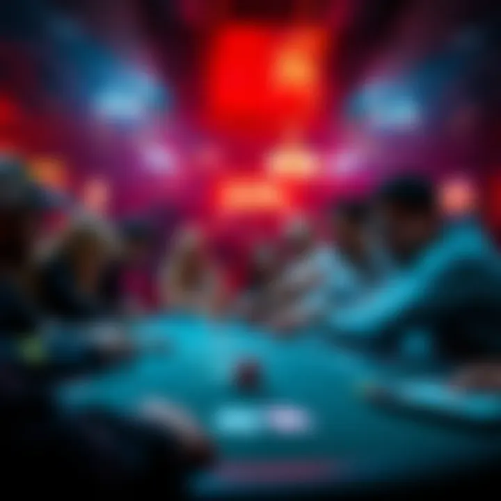 The Thriving APL Poker Community A vibrant APL Poker community gathering, showcasing camaraderie and excitement