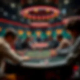 An engaging APL Poker gameplay scene showcasing players in action