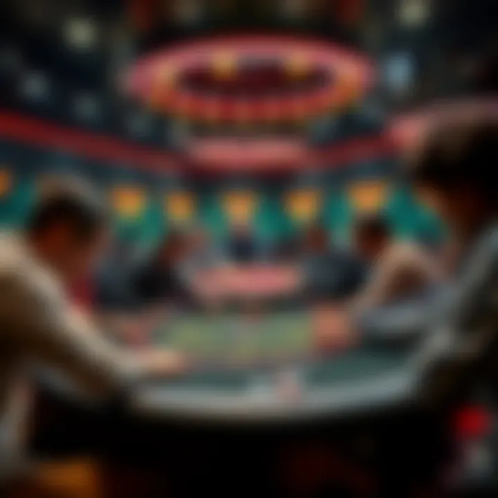 Dynamic APL Poker Gameplay An engaging APL Poker gameplay scene showcasing players in action