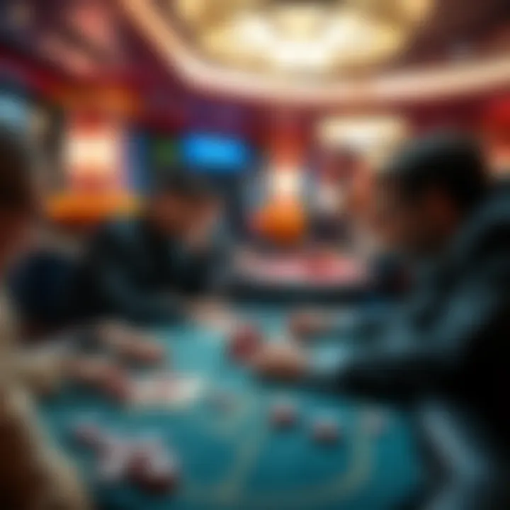 Strategic Insight in APL Poker A strategic APL Poker session with players discussing tactics and strategies