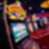 A captivating view of the Bovegas Slots interface showcasing vibrant graphics