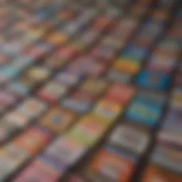 A variety of California Scratchers tickets displayed on a table