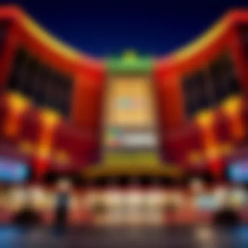 Exterior view of Casino Schenectady showcasing its architectural design