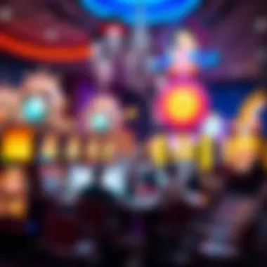 Community Dynamics in Online Bingo Visualization of community dynamics in online gaming environments.