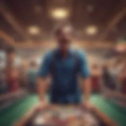 A vibrant bingo hall filled with excited players at Coushatta Casino.