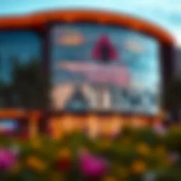 Exterior view of Cowlitz Tribe Casino showcasing modern architecture
