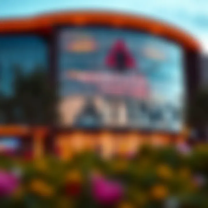 Exterior view of Cowlitz Tribe Casino showcasing modern architecture