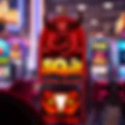 Vibrant design of the Little Devil Slot Machine showcasing its thematic elements