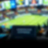 Digital wallet showcasing American Express logo in a sportsbook setting