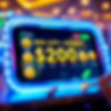 Exciting app interface showcasing real money opportunities