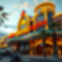 Exterior view of a popular Arizona casino