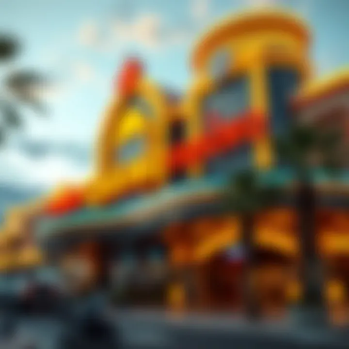 Prominent Arizona Casino Exterior view of a popular Arizona casino