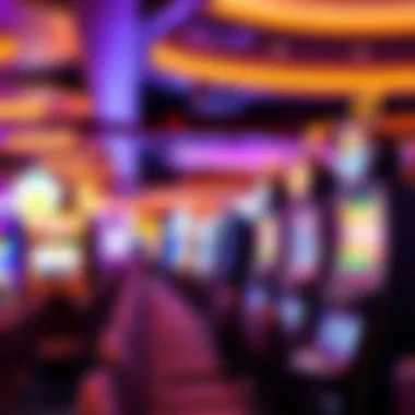 Diverse Gaming Options Gaming floor showcasing various slot machines