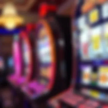 Close-Up of Slot Machine Jackpot Win Close-up of a slot machine jackpot win