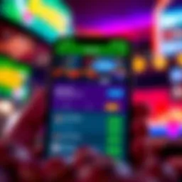 Mobile interface of Betclic app featuring betting options