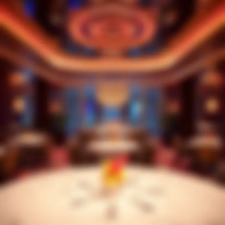 Luxurious VIP lounge at Cosmopolitan Las Vegas