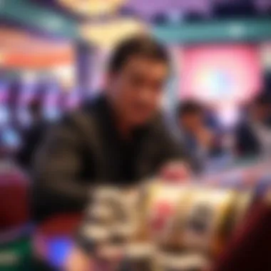 An artistic depiction of responsible gambling practices