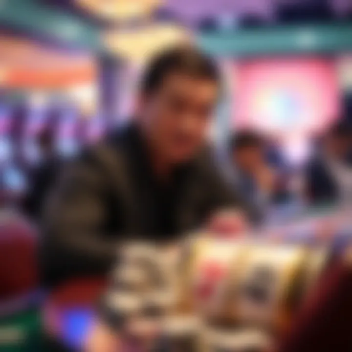 An artistic depiction of responsible gambling practices