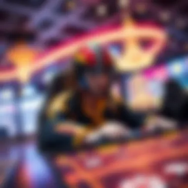 Futuristic technology enhancing online gaming experience