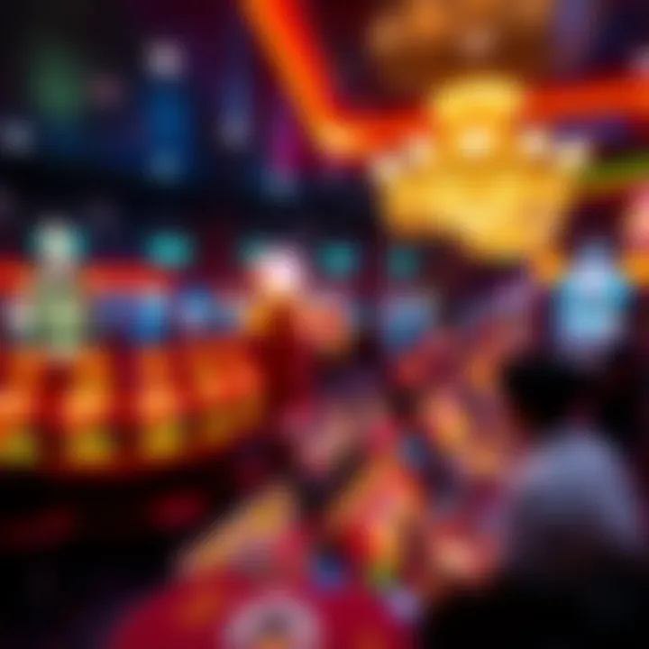 A scenic view of a casino environment showcasing gaming enjoyment