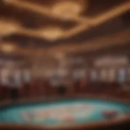 A scenic view of a Native American casino in Colorado showcasing modern architecture