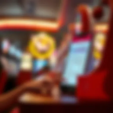 Visual representation of lottery ticket scanning technology