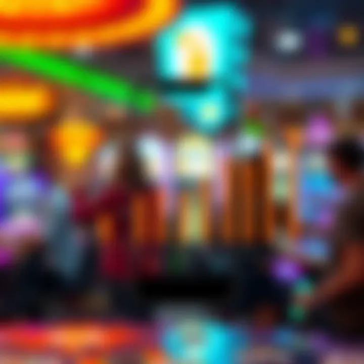 A chart illustrating user engagement with the app