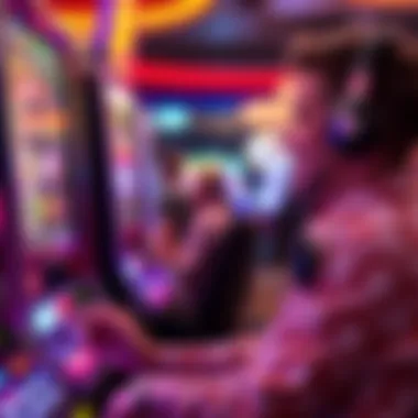 Player enjoying no deposit slots