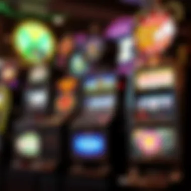 Historical slot machine design reflecting the evolution of gaming