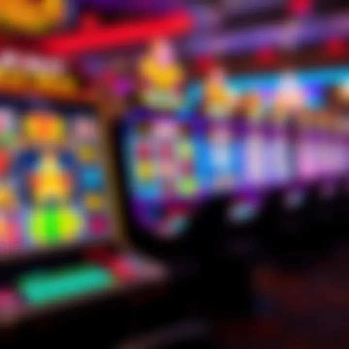 Vibrant Bonus Features of Online Slots Colorful online slot machine showcasing various bonus features