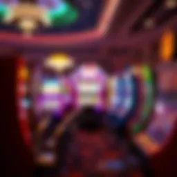 A vibrant display of various rival slot machines showcasing their unique themes.