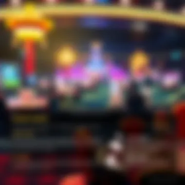 Infographic showcasing trends in online casino industry