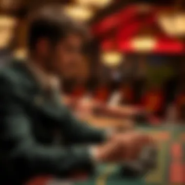 Strategic Insights in Robin Hood Casino Game A strategic player analyzing their options in the Robin Hood game