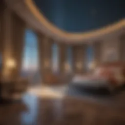 Luxurious hotel suite in Las Vegas