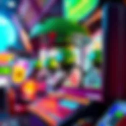 Extraterrestrial theme depicting Invaders from Planet Moolah