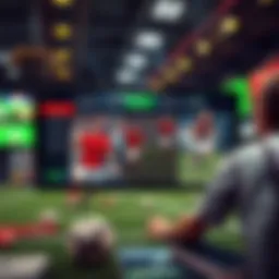 Dynamic online betting interface showcasing various sports