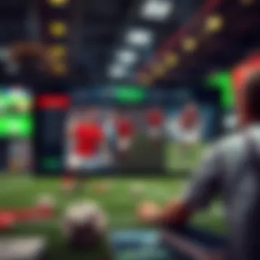 Dynamic online betting interface showcasing various sports