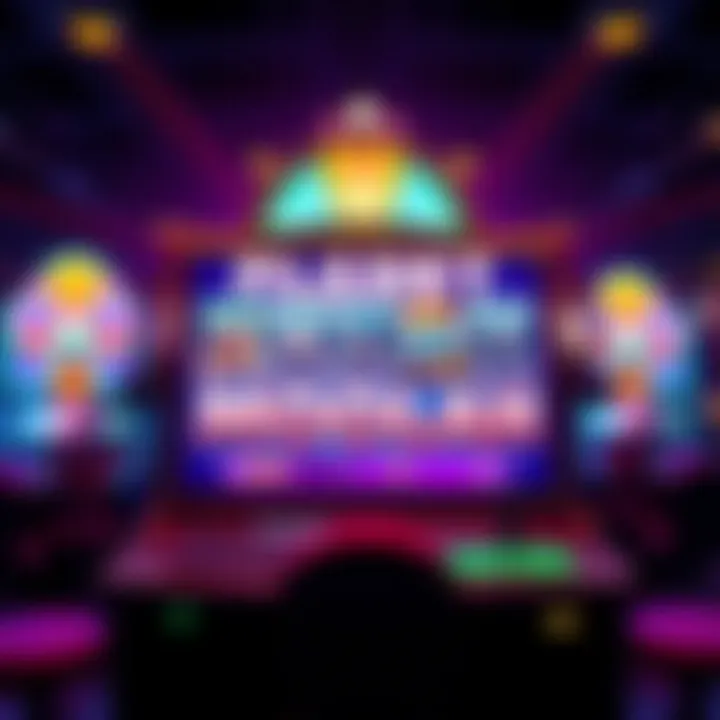 Gameplay screen of Planet Moolah in action