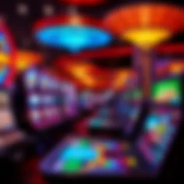 Exciting Gaming Options at South Bend Casino Vibrant gaming floor with various gaming tables