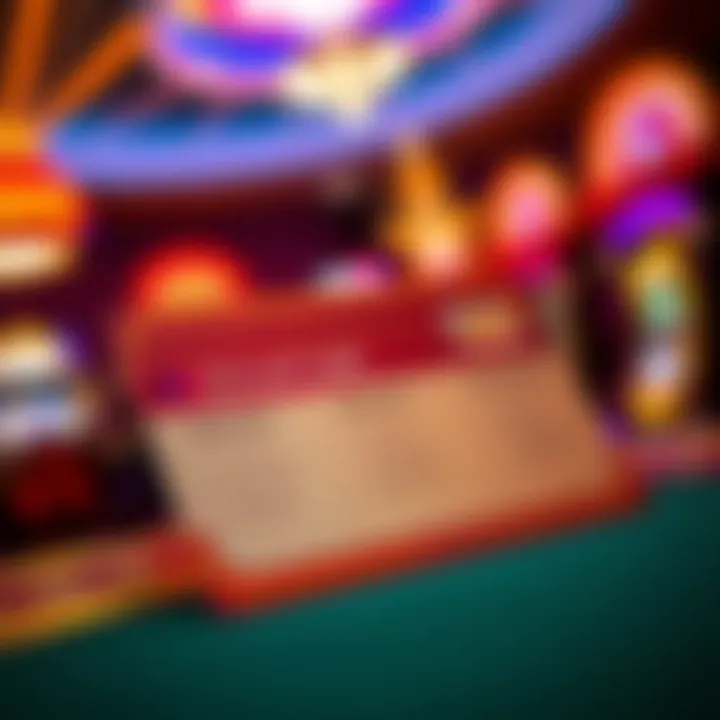 Casino Loyalty Card and Rewards Points Close-up of a casino loyalty card highlighting rewards points