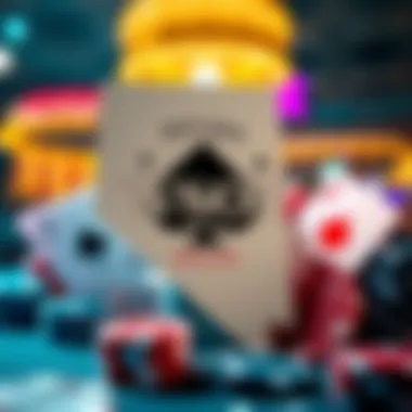 Nevada and Poker Symbols State of Nevada with poker symbols