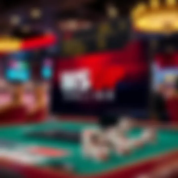 WSOP Online Platform Interface Screenshot of WSOP online platform interface