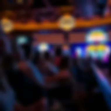 Audience enjoying a live performance at the casino