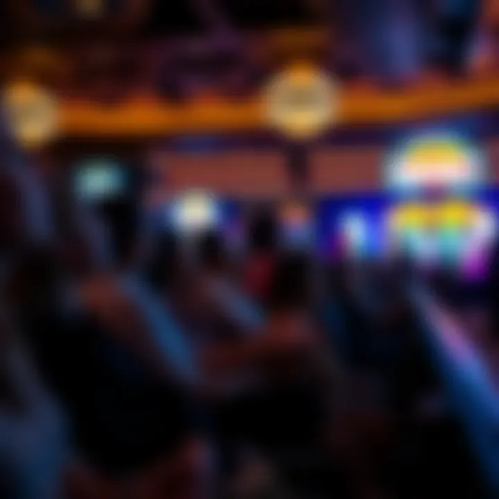 Audience enjoying a live performance at the casino