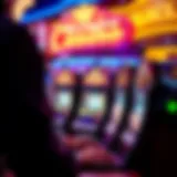 Experience the excitement of slot machines at Harrington Casino.