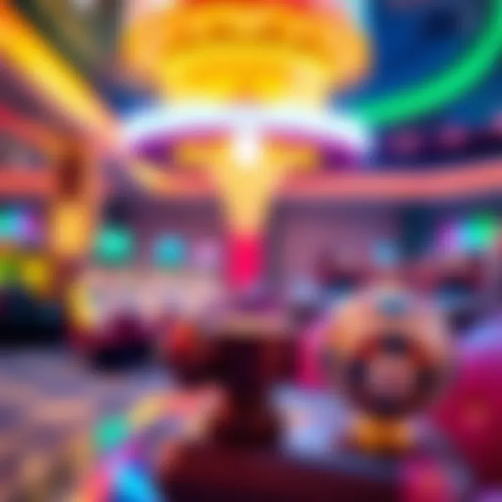 Symbolic representation of high roller gaming