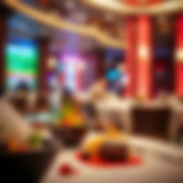 Gastronomic delight served at one of the fine dining restaurants in Horseshoe