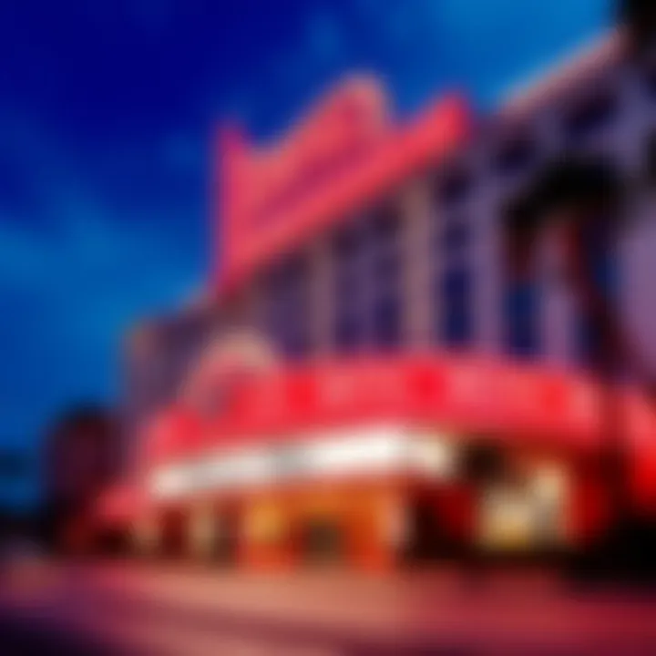 Exterior view of Horseshoe Las Vegas Hotel showcasing its iconic architecture